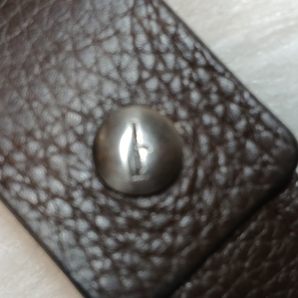 Salvatore Ferragamo Men's Brown Single Leather Belt CM(95) - Picture 7 of 9